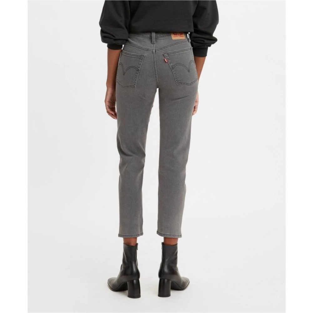 Levi’s womens high rise wedgie straight cropped jeans new - Picture 3 of 5